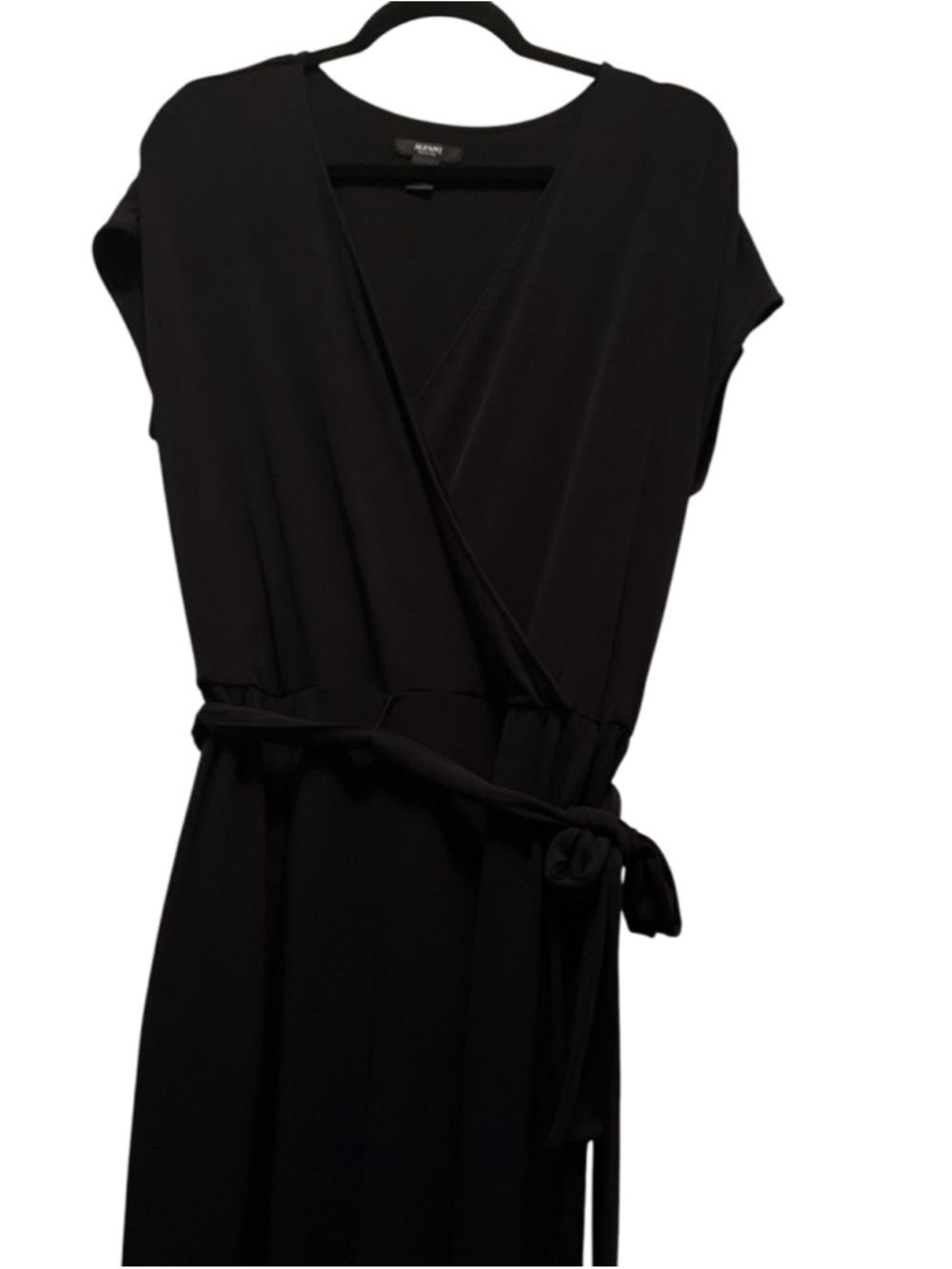 EUC ALFANI Black Petite Jumpsuit LP - Picture 3 of 8